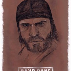 Days Gone Drawing Hand drawn