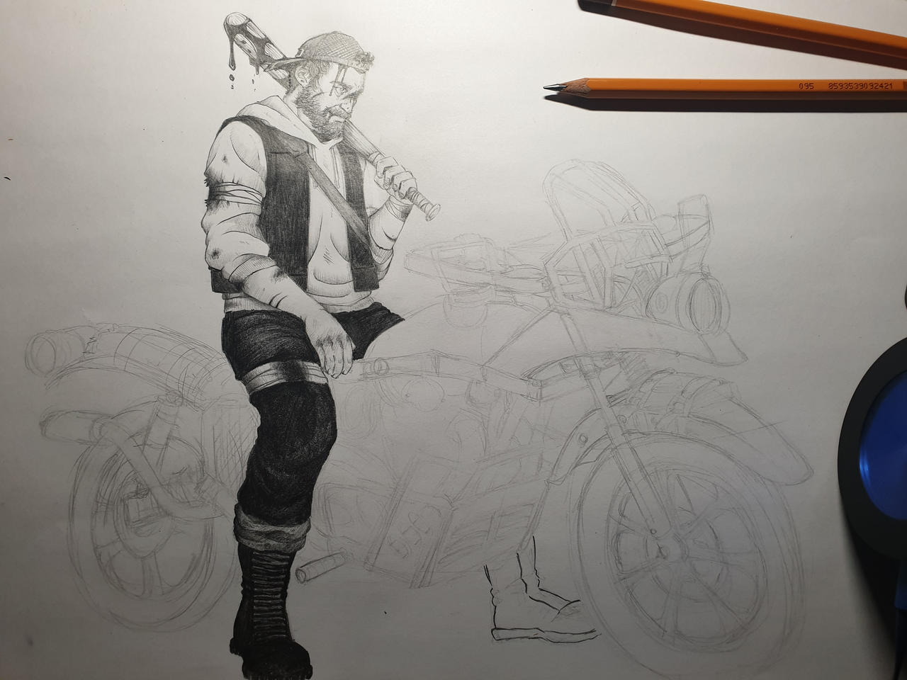 Days Gone Drawing