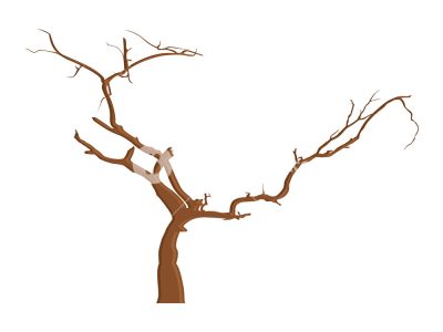 Dead Tree, Environmental Symbol, Ecological Importance, Nature’s Beauty, Habitat Loss Drawing