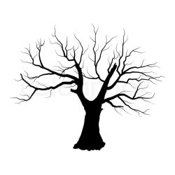 Dead Tree Drawing Image