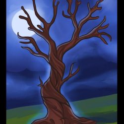 Dead Tree Drawing Professional Artwork