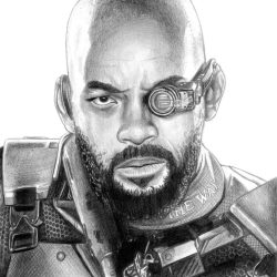 Deadshot Drawing Art