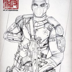 Deadshot Drawing Artistic Sketching