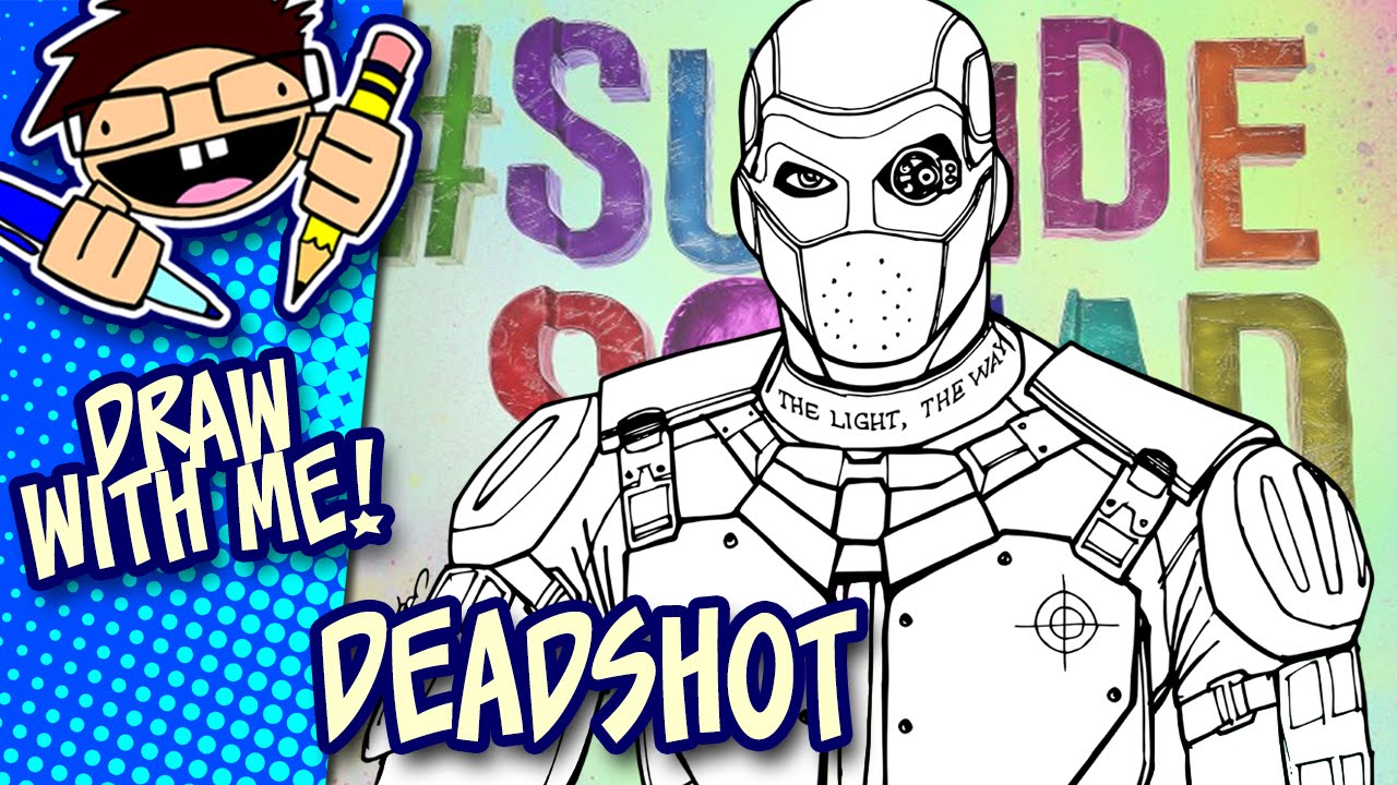 Deadshot Drawing Creative Style