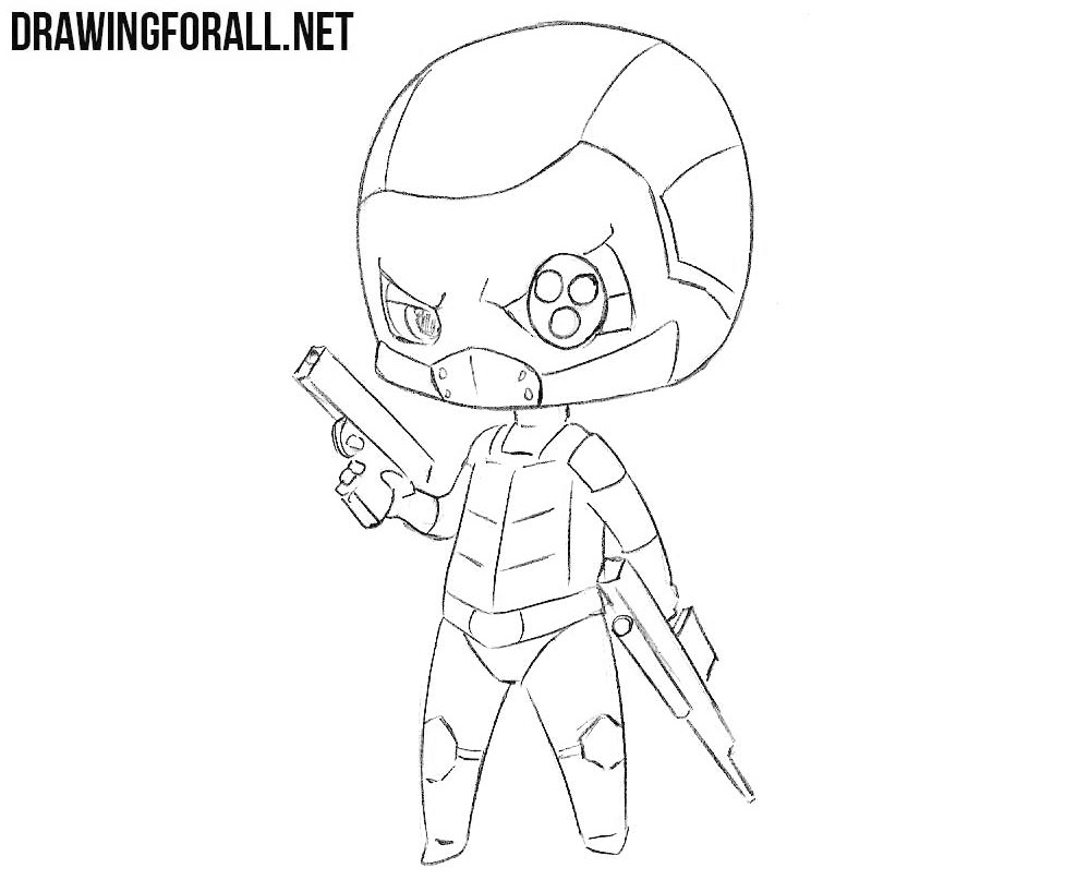 Deadshot Drawing Detailed Sketch