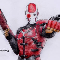 Deadshot Drawing Hand drawn