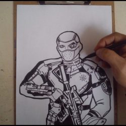 Deadshot Drawing Image