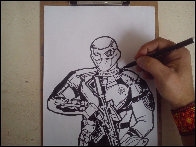 Deadshot Drawing Image