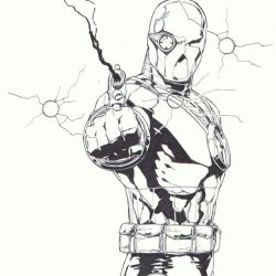 Deadshot Drawing Unique Art