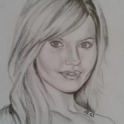 Debby Ryan Drawing