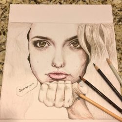 Debby Ryan Drawing Art