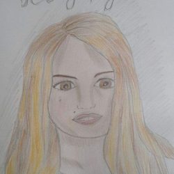 Debby Ryan Drawing Creative Style