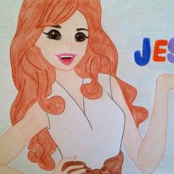 Debby Ryan Drawing Fine Art