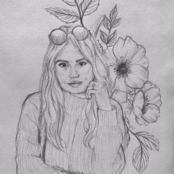 Debby Ryan Drawing Hand drawn Sketch