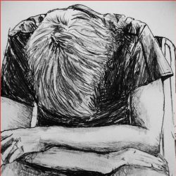 Deep Emotional Drawing Amazing Sketch