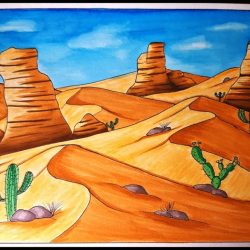 Desert Drawing Image