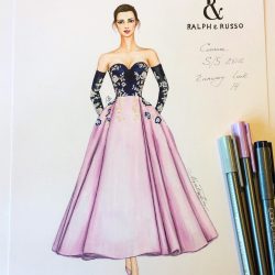 Designing Dress Drawing