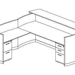 Desk Drawing Realistic Sketch