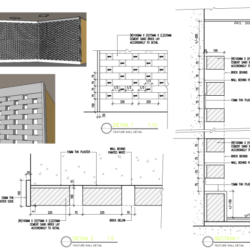 Detail Drawing Modern Sketch