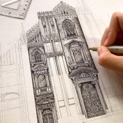 Detailing Drawing Fine Art