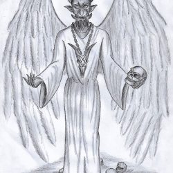 Devil Drawing Artistic Sketching