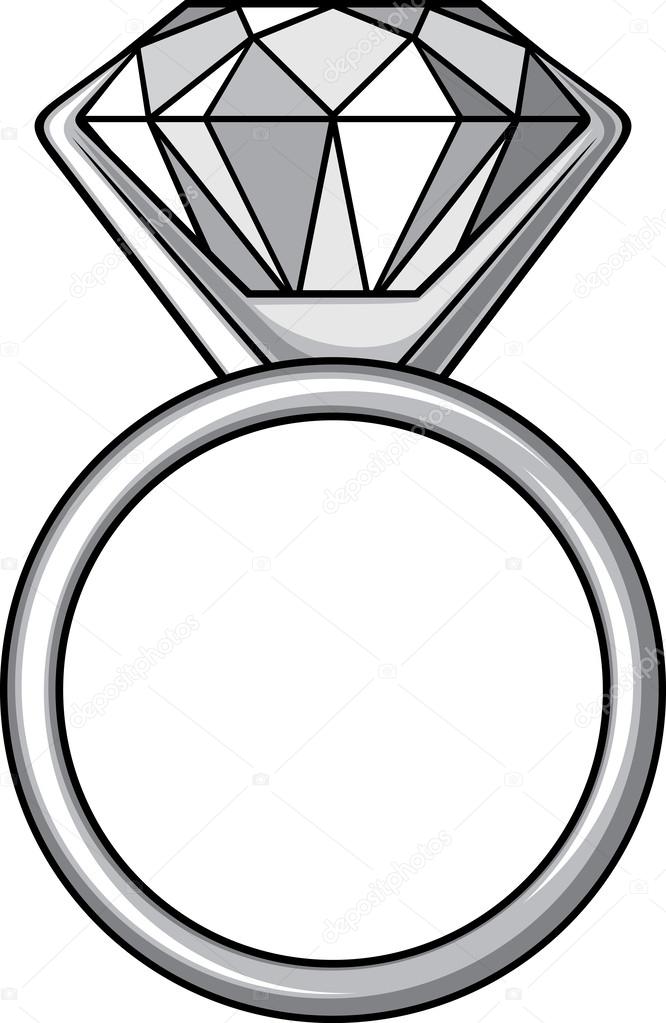 Diamond Ring Drawing Amazing Sketch