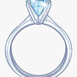 Diamond Ring Drawing Art