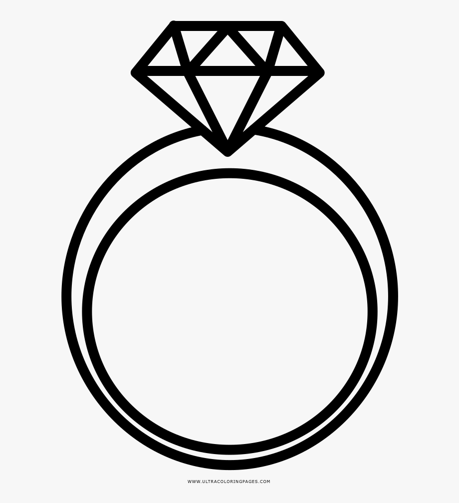 Diamond Ring Drawing Hand drawn Sketch