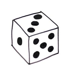 Dice Drawing