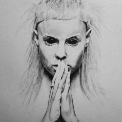 Die Antwoord Drawing Fine Art