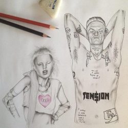 Die Antwoord Drawing Stunning Sketch