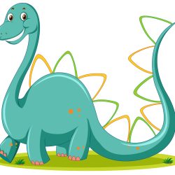 Dinosaur Cute Drawing Fine Art