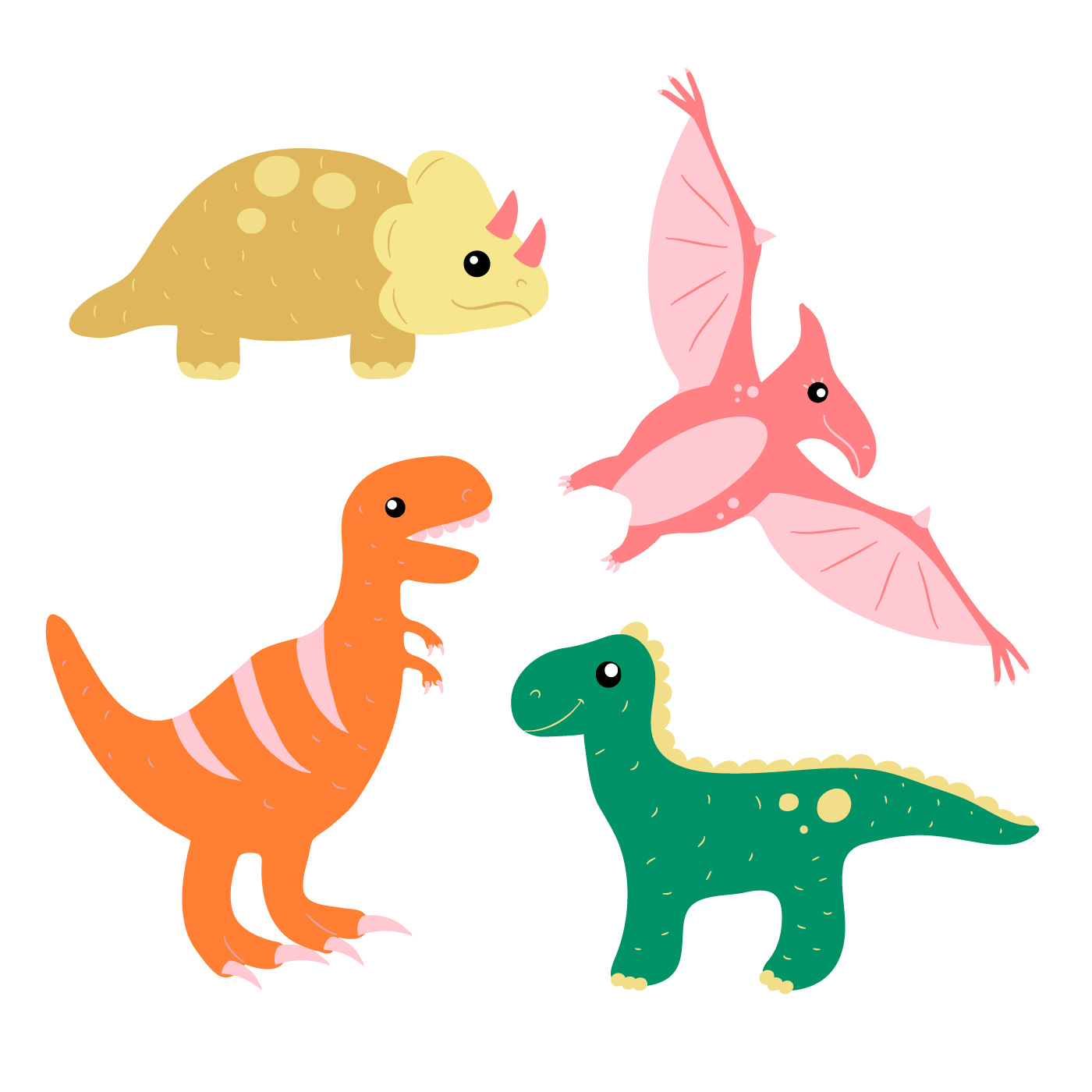 Dinosaur Cute Drawing Photo