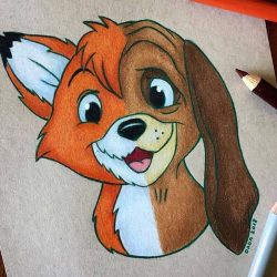 Disney Cartoon Drawing Creative Style