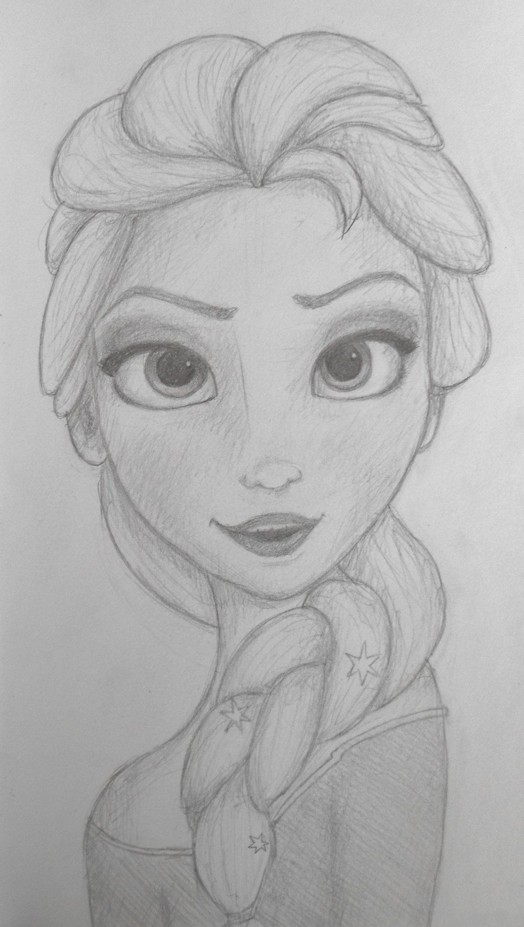 Disney Elsa of Arendelle Drawing Fine Art