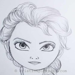 Disney Elsa of Arendelle Drawing Hand drawn Sketch