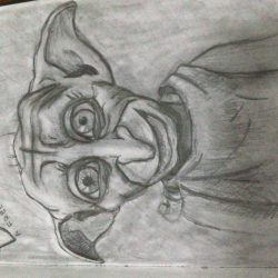 Dobby Drawing Artistic Sketching