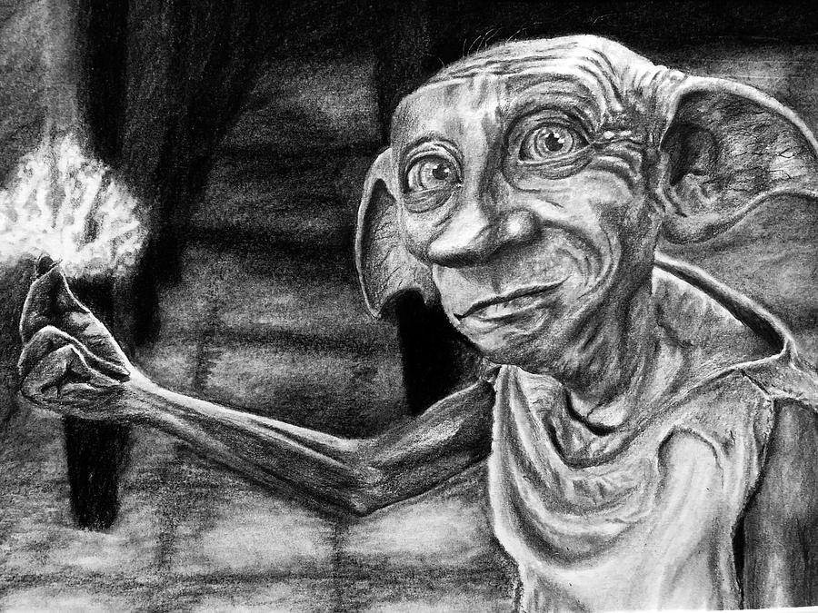 Dobby Drawing Detailed Sketch