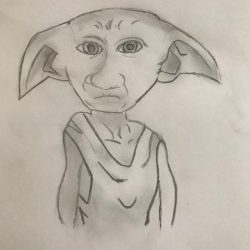 Dobby Drawing Fine Art