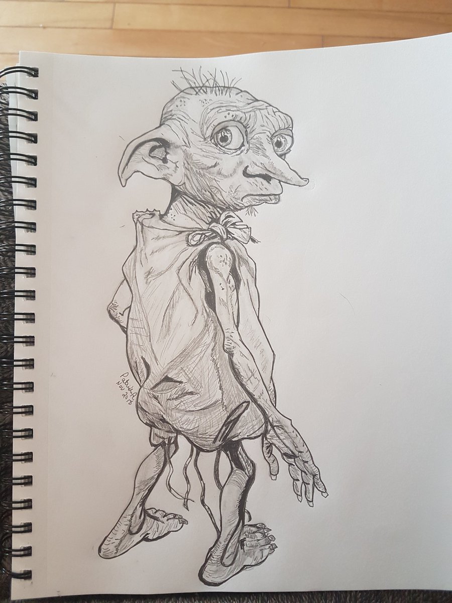 Dobby Drawing Sketch