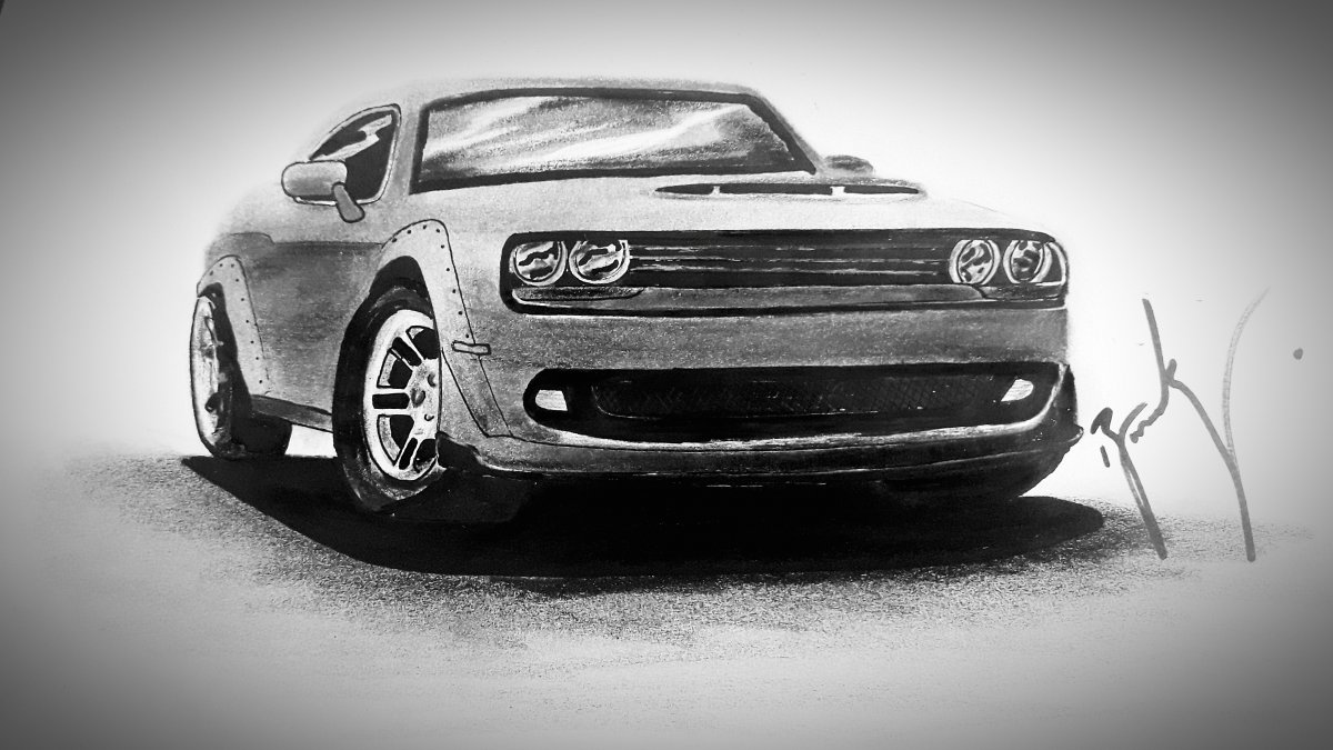 Dodge Drawing Art