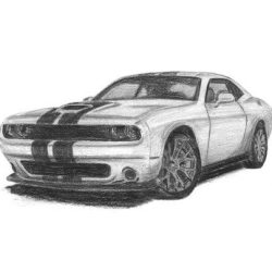 Dodge Drawing Intricate Artwork