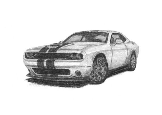 Dodge Drawing Intricate Artwork