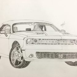 Dodge Drawing Photo