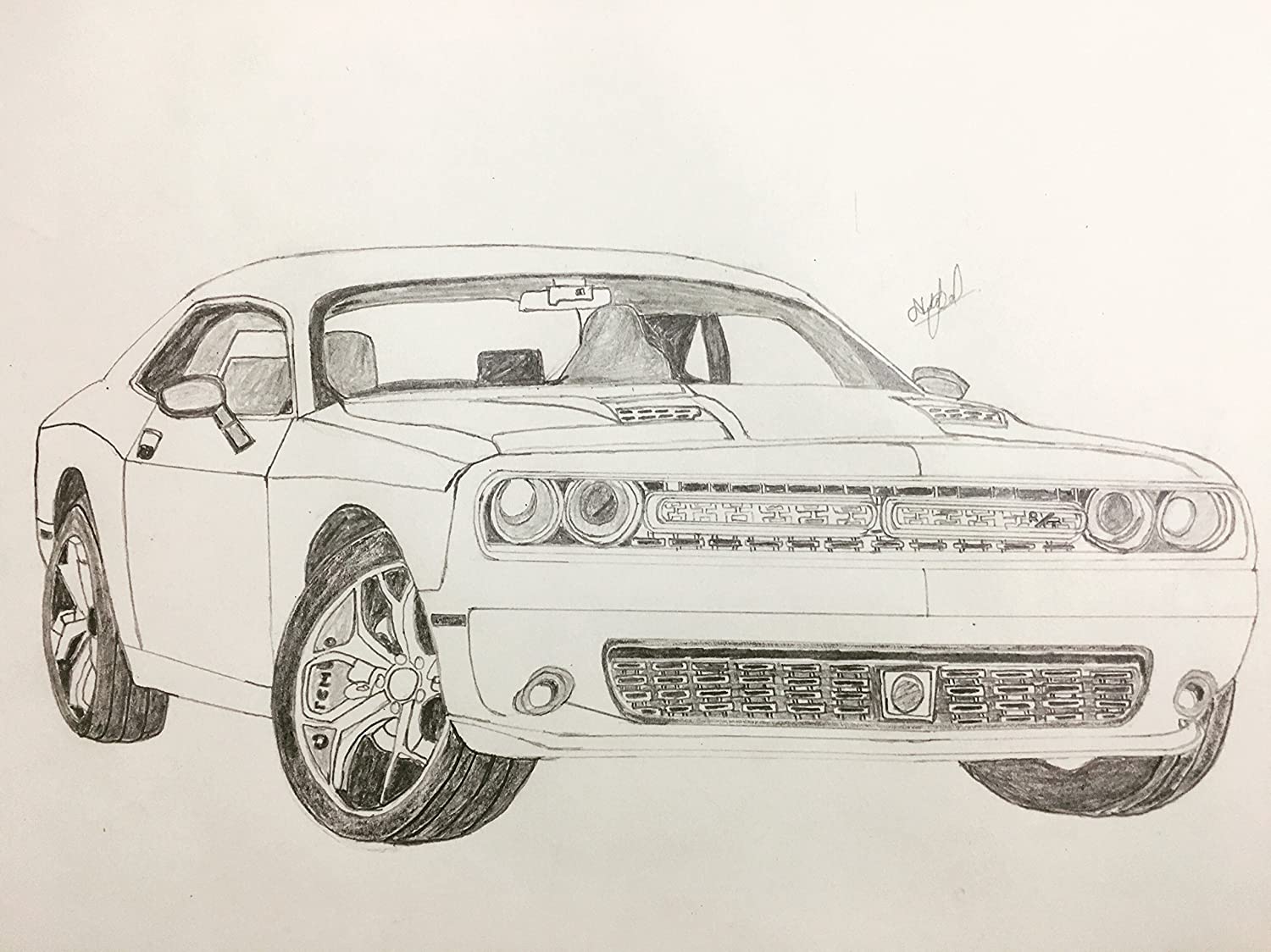 Dodge Drawing Photo