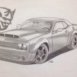 Dodge Drawing Picture