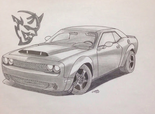 Dodge Drawing Picture