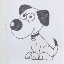 Dog Cartoon Drawing