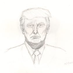 Donald Trump Drawing Photo