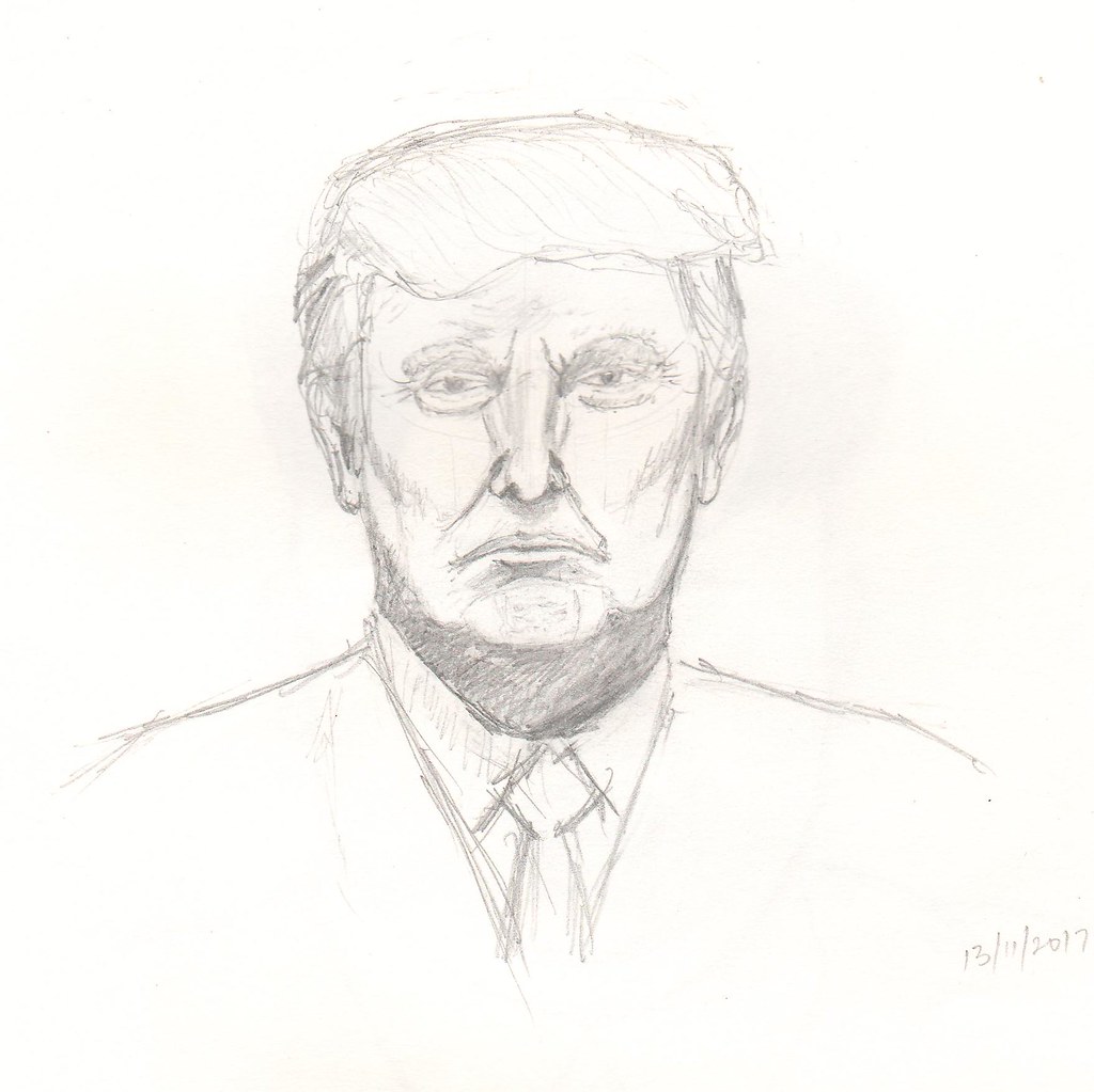 Donald Trump Drawing Photo